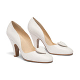 Ginger Vintage Pumps (Soft Ivory)