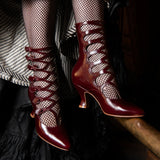 Cleo Edwardian Boots (Black)