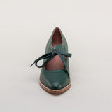 Gibson Edwardian Leather Shoes (Green)