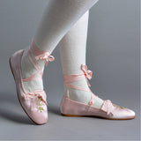 Penelope Regency Slippers (Ballet Pink)